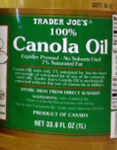 Trader Joe's Canola Oil