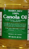 Trader Joe's Canola Oil