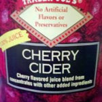 Trader Joe's Cherry Cider