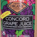 Trader Joe's Organic Concord Grape Juice