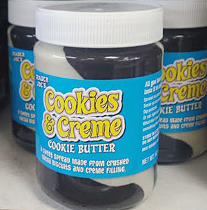 Trader Joe's Cookies & Creme Cookie Butter
