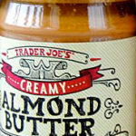 Trader Joe's Unsalted Creamy Almond Butter