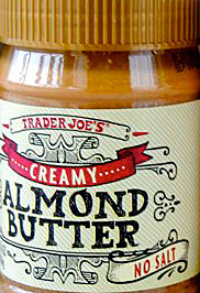 Trader Joe's Unsalted Creamy Almond Butter