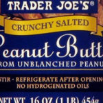 Trader Joe's Crunchy Salted Peanut Butter