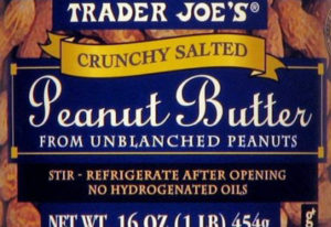 Trader Joe's Crunchy Salted Peanut Butter