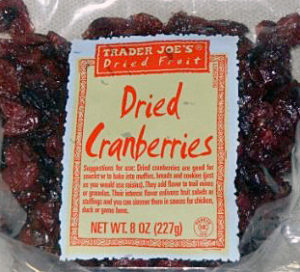 Trader Joe's Dried Cranberries