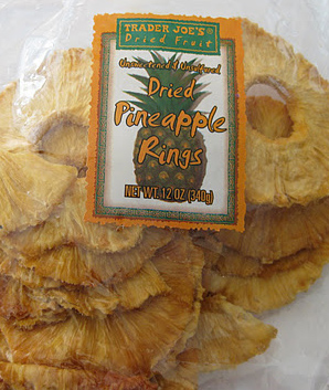 Trader Joe's Dried Pineapple Rings