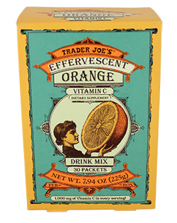 Trader Joe's Effervescent Orange Vitamin C