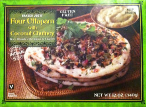 Trader Joe's Four Uttapam with Coconut Chutney