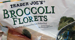 Trader Joe's Frozen Broccoli Florets