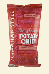 Trader Joe's Hawaiian Style Hickory Barbeque Potato Chips