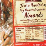 Trader Joe's Just a Handful of Dry Roasted Unsalted Almonds