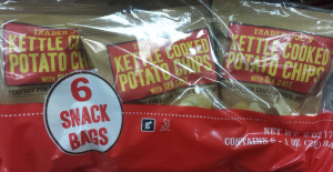 Trader Joe's Kettle Cooked Potato Chips Six-Pack