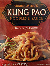Trader Joe's Kung Pao Noodles & Sauce