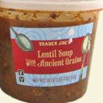 Trader Joe's Lentil Soup With Ancient Grains