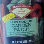 Trader Joe's Low Sodium Garden Patch Juice