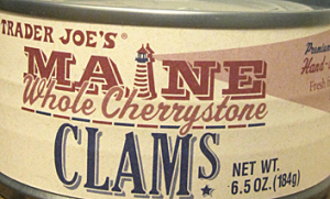 Trader Joe's Maine Whole Cherrystone Clams