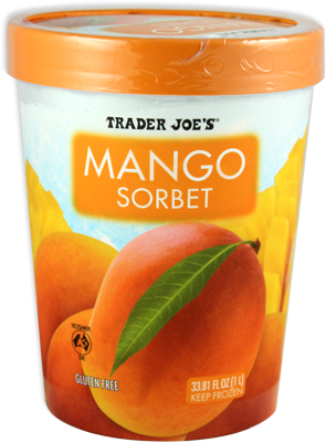 Trader Joe's Mango Sorbet