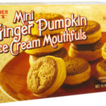 Trader Joe's Mini Ginger Pumpkin Ice Cream Mouthfuls