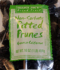 Trader Joe's Non-Sorbate Pitted Prunes
