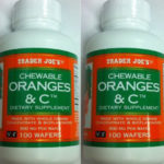 Trader Joe's Chewable Oranges & Vitamin C