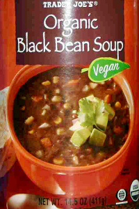 Trader Joe's Organic Black Bean Soup