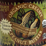 Trader Joe's Organic Creamy Peanut Butter