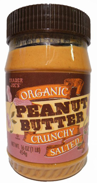 Trader Joe’s Organic Crunchy Salted Peanut Butter Reviews