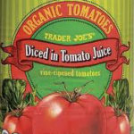 Trader Joe's Organic Diced Tomatoes