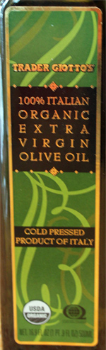 Trader Joe’s 100% Italian Organic Extra Virgin Olive Oil Reviews