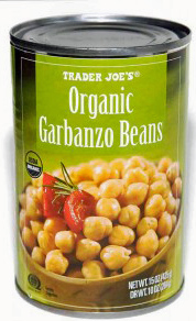 Trader Joe's Organic Garbanzo Beans