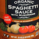 Trader Joe's Organic Spaghetti Sauce with Mushrooms