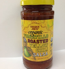 Trader Joe's Organic Tomatillo & Roasted Yellow Chili Salsa
