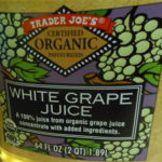 Trader Joe's Organic White Grape Juice