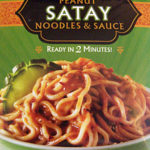 Trader Joe's Peanut Satay Noodles & Sauce