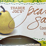 Trader Joe's Pear Sauce 4 -Packs