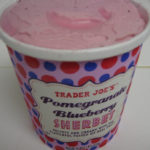 Trader Joe's Blueberry Pomegranate Sherbet