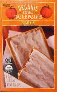 Trader Joe's Pumpkin Toaster Pastries