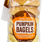 Trader Joe's Pumpkin Bagels