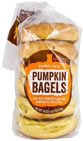 Trader Joe’s Pumpkin Bagels Reviews