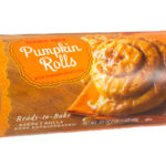 Trader Joe's Pumpkin Rolls with Pumpkin Spice Icing