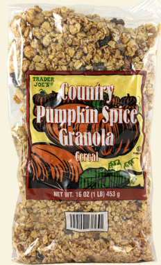 Trader Joe's Pumpkin Spice Granola