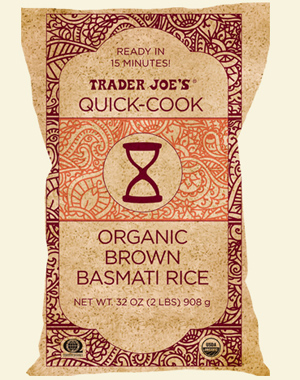 Trader Joe's Quick Cook Organic Brown Basmati Rice