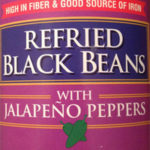 Trader Joe's Refried Black Beans With Jalapeño Peppers