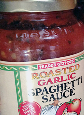 Trader Joe's Roasted Garlic Spaghetti Sauce