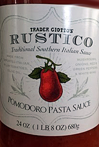 Trader Joe’s Rustico Pomodoro Pasta Sauce Reviews