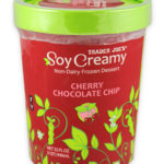 Trader Joe's Cherry Chocolate Chip Soy Ice Cream