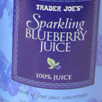 Trader Joe's Sparkling Blueberry Juice