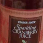 Trader Joe's Sparkling Cranberry Juice