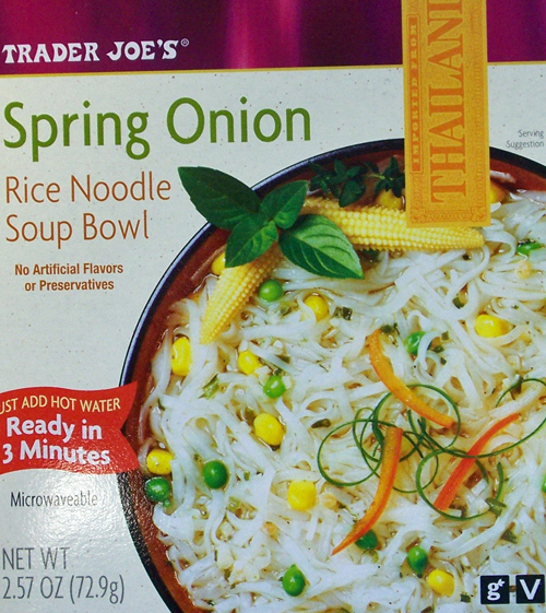Trader Joe's Spring Onion Rice Noodle Soup Bowl Reviews